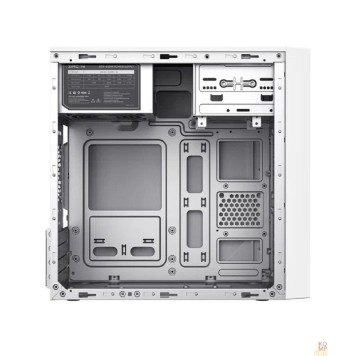 Корпуса ZIRCON, IVA WT (Midi Tower, Белый, БП 450Вт., 1*USB3.0, 1*USB Type-C, HD Audio)-2