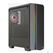 Корпус Корпус MidiTower AEROCOOL GENESIS-G-BK-V2 black (ATX, без БП, FRGB, 2xUSB2.0+USB3.2) (4711099473892)