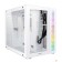 корпус Ginzzu V560 RGB подсветка, закаленное стекло 1*USB 3.0,1*USB 2.0, AU Белый ATX
