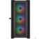 Корпус Powercase Alisio Micro X4B V2, Tempered Glass, 4х 120mm ARGB fans, ARGB HUB, чёрный, mATX  (CAMCXB-A4)