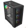 Корпус Powercase ByteFlow Black, Tempered Glass, 4x 120mm ARGB fans, ARGB HUB, чёрный, ATX  (CBFB-A4)