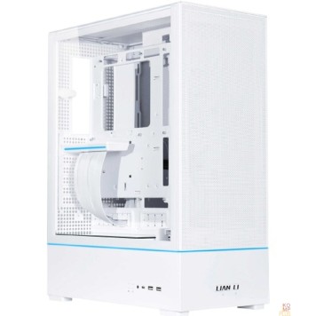 Корпус Корпус Lian Li SUP01W / White / 3 x 120mm PWM Fan / PCIe4.0 Riser Cable / Mid-Tower, TG / G99.SUP01W.R0