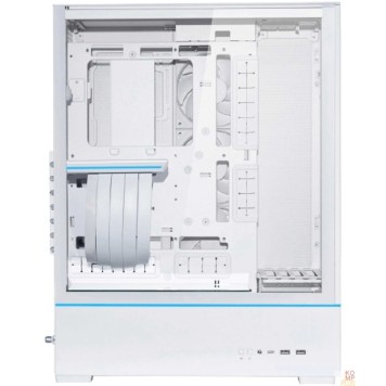 Корпус Корпус Lian Li SUP01W / White / 3 x 120mm PWM Fan / PCIe4.0 Riser Cable / Mid-Tower, TG / G99.SUP01W.R0-2