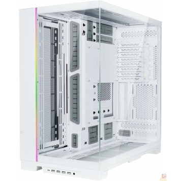 Корпус Корпус Lian-Li O11 Dynamic EVO XL белый без БП ATX 11x120mm 9x140mm 4xUSB3.0 audio-1