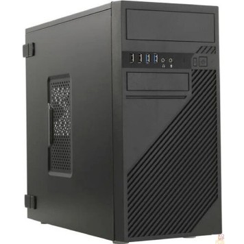 Корпус MiniTower InWin EFS712BL PM-600ATX   U3*2+U2*2+A(HD)+ front fan holder + Screwless  6196804