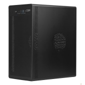 Корпус CBR Корпус mATX Minitower V285, без БП, 1*USB 3.0 Type-C, 1*USB 3.0, 1*USB 2.0, HD Audio+Mic, кабель питания 1.2м, Black PCC-MATX-V285-WPSU