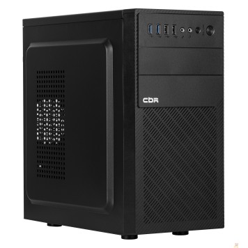 Корпус CBR Корпус mATX Minitower RD880, без БП, 2*USB 3.0, 2*USB 2.0, HD Audio+Mic, кабель питания 1.2м, Black PCC-MATX-RD880-WPSU-1