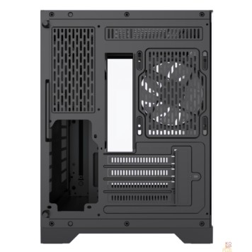 Корпуса GameMax Корпус HYPE-M Black без БП(ATX, USB3.0,Зак.стекло,3*120мм ARGB вент+конт., пыл.фильтр)-2
