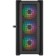 Корпус Powercase Alisio Micro X4B V2, Tempered Glass, 4х 120mm ARGB fans, ARGB HUB, чёрный, mATX  (CAMCXB-A4)