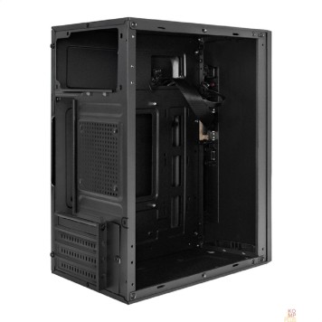 Корпуса Exegate EX297998RUS Корпус Minitower BAA-303-AAA450 (mATX, БП AAA450 с вент. 8см, 2*USB, HD Audio, черный)-1
