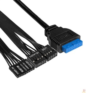 Корпуса Exegate EX297992RUS Корпус Minitower BAA-303U (mATX, без БП, 2*USB+1*USB3.0, HD Audio, черный)-2