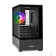 Корпуса Exegate EX298221RUS Корпус Minitower ExeGate i3 SEA (mATX, без БП, 1*USB+1*USB3.0, HD аудио, черный, 1 вент. 12см с RGB подсветкой, передняя и боковая панели - закаленное стекло)