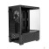 Корпуса Exegate EX298221RUS Корпус Minitower ExeGate i3 SEA (mATX, без БП, 1*USB+1*USB3.0, HD аудио, черный, 1 вент. 12см с RGB подсветкой, передняя и боковая панели - закаленное стекло)