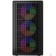 Корпус Powercase Корпус Mistral Micro C4B ARGB, Tempered Glass, 4x 120mm ARGB PWM Fan, чёрный, mATX  (CMMCB-A4)