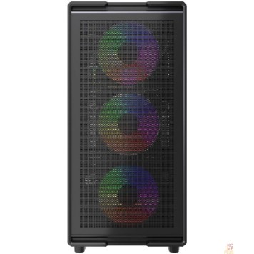 Корпус Powercase Корпус Mistral A4B, Tempered Glass, 4x 120mm FRGB Fans, чёрный, ATX  (CMAB-L4)-2
