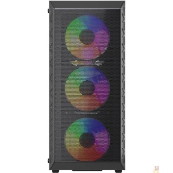 Корпус Powercase Корпус Mistral S4B, Tempered Glass, 4x 120mm FRGB Fans, чёрный, ATX  (CMSB-L4)-2
