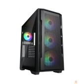 Корпуса Cougar Корпус Uniface X RGB V2 Black, 4x140mm ARGB PWM Fan, ARGB PWM Fan Hub, без БП, E-ATX