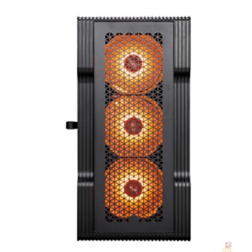 Корпус 1STPLAYER TRILOBITE T3 ARGB Black / mATX / 4x120mm ARGB fans / T3-BK-4F7-2