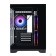 Корпус 1STPLAYER MEGAVIEW MV5-TP ARGB Black / mATX / 3x120mm ARGB fans / MV5-TP-BK-2FC7R-1FC7