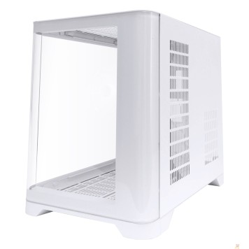 Корпус 1STPLAYER UVIEW UV5 ARGB White / mATX / 3x120mm ARGB fans / UV5-WH-2FC7R-W-1FC7-W-2