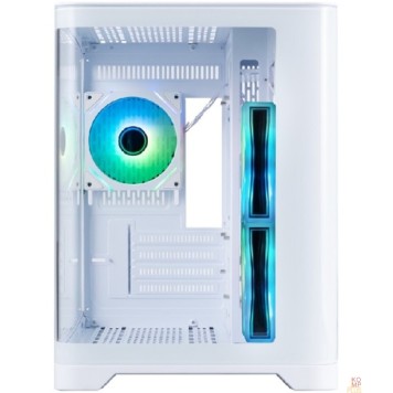 Корпус 1STPLAYER UVIEW UV6 ARGB White / mATX / 3x120mm ARGB fans / UV6-WH-2FC7R-W-1FC7-W-1