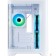 Корпус 1STPLAYER UVIEW UV6 ARGB White / mATX / 3x120mm ARGB fans / UV6-WH-2FC7R-W-1FC7-W