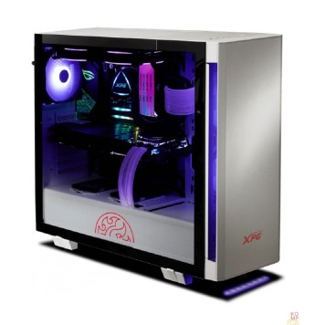 корпус XPG INVADER WHITE (INVADER-WHCWW) (Midi-Tower, белый, TG, 120mm fan*2)-2