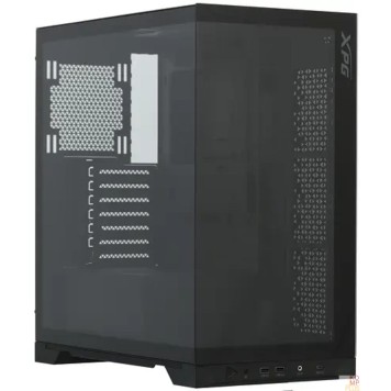 корпус XPG INVADER X BLACK (INVADERXMTWOF-BKCWW) Mid-Tower, Micro-ATX, Mini-ITX, Standard-ATX, USB 3.2 Gen2 Type-A, USB 3.2 Gen2 Type-C, black