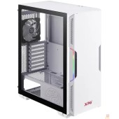 корпус XPG STARKER WHITE (STARKER-WHCWW) (Midi-Tower, белый, TG, 120mm ARGB fan + 120mm fan)