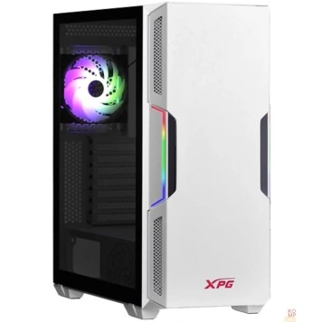 корпус XPG STARKER WHITE (STARKER-WHCWW) (Midi-Tower, белый, TG, 120mm ARGB fan + 120mm fan)-1