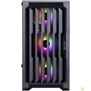 Корпус 1STPLAYER BULLET HUNTER H2 ARGB Black / mATX / 4x120mm ARGB fans / H2-BK-4F7-1