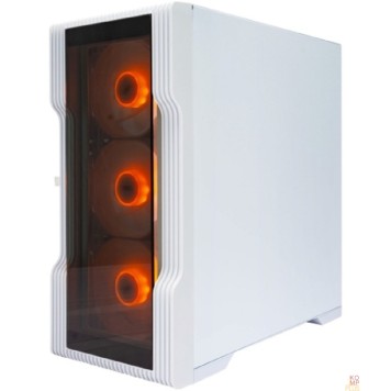 Корпус 1STPLAYER TRILOBITE T3-G ARGB White / mATX / 4x120mm ARGB fans / T3-G-WH-4F7-W-1