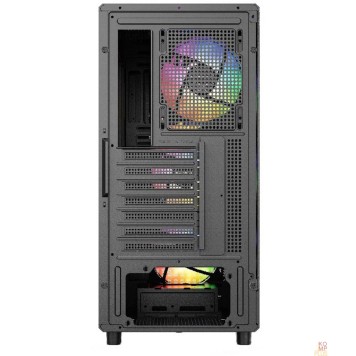 Корпус Powercase Mistral PA4B, Tempered Glass, 4x 120mm FRGB Fans, чёрный, ATX  (CMPAB-L4)-1