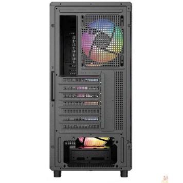 Корпус Powercase Mistral PA5B, Tempered Glass, 4x 120mm FRGB Fans, чёрный, ATX  (CMOAB-L4)-2