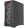 Корпус Powercase Mistral X4B, Tempered Glass, 4x 120mm FRGB Fans, чёрный, ATX  (CMXB-L4)