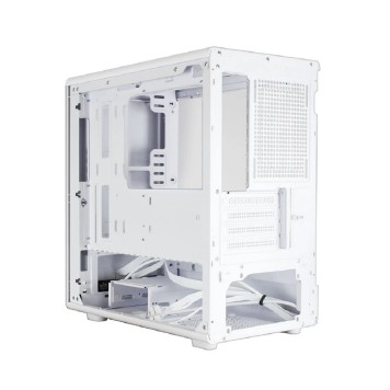 корпус Ginzzu CL420 mATX передняя панель Стекло белый-2