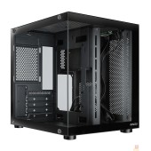 корпус Ginzzu V100 закаленное стекло 1*USB 3.0,1*USB 2.0, AU mATX