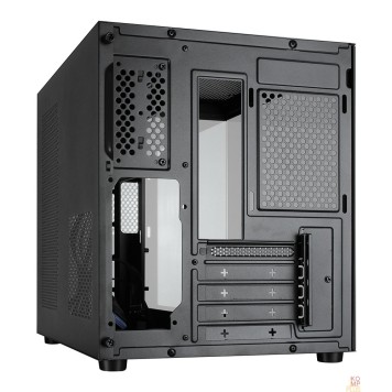 корпус Ginzzu V100 закаленное стекло 1*USB 3.0,1*USB 2.0, AU mATX-2