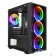 корпус Ginzzu CL610 mATX FAN 4*12FRGB Белый