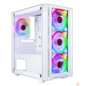 корпус Ginzzu CL620 mATX FAN 4*12FRGB