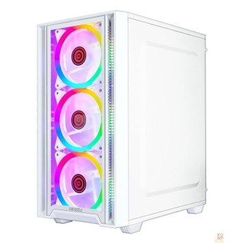 корпус Ginzzu CL620 mATX FAN 4*12FRGB-1