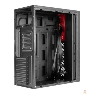 Корпуса Exegate EX298131RUS Корпус Miditower ExeGate AA-443 (ATX, без БП, 2*USB+HD Audio, черный)-1