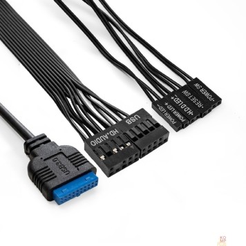 Корпуса Exegate EX299205RUS Корпус Minitower ExeGate BAA-113U-UNS500 (mATX, БП UNS500 с вент. 12см, 2*USB+1*USB3.0, аудио, черный)-2