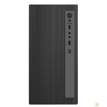 Корпуса Exegate EX299065RUS Корпус Minitower ExeGate BAA-303MU (mATX, без БП, 2*USB+1*USB3.0, HD Audio, черный)-1