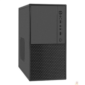 Корпуса Exegate EX299069RUS Корпус Minitower ExeGate BAA-308M (mATX, без БП, 2*USB, HD Audio, черный)