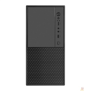 Корпуса Exegate EX299069RUS Корпус Minitower ExeGate BAA-308M (mATX, без БП, 2*USB, HD Audio, черный)-1