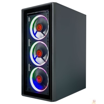 корпус Ginzzu CL325 ATX FAN 4*RR4 FRGB передняя панель Стекло-1