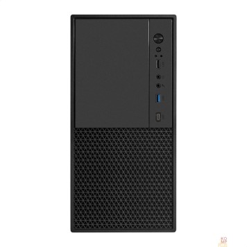 Корпуса Exegate EX299077RUS Корпус Minitower ExeGate BAA-308MUC (mATX, без БП, 1*USB+1*USB3.0+1*TypeC, HD Audio, черный)-1