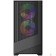 Корпус Powercase Корпус Mistral Micro A12B, Tempered Glass, 3x120mm FRGB fan, чёрный, mATX  (CMMA12B-L3)