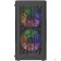 Корпус Powercase Mistral Micro D3B ARGB V2, Tempered Glass, 2x 140mm ARGB PWM+1x 120mm ARGB PWM, чёрный, mATX  (CMMDB-A3-V2)
